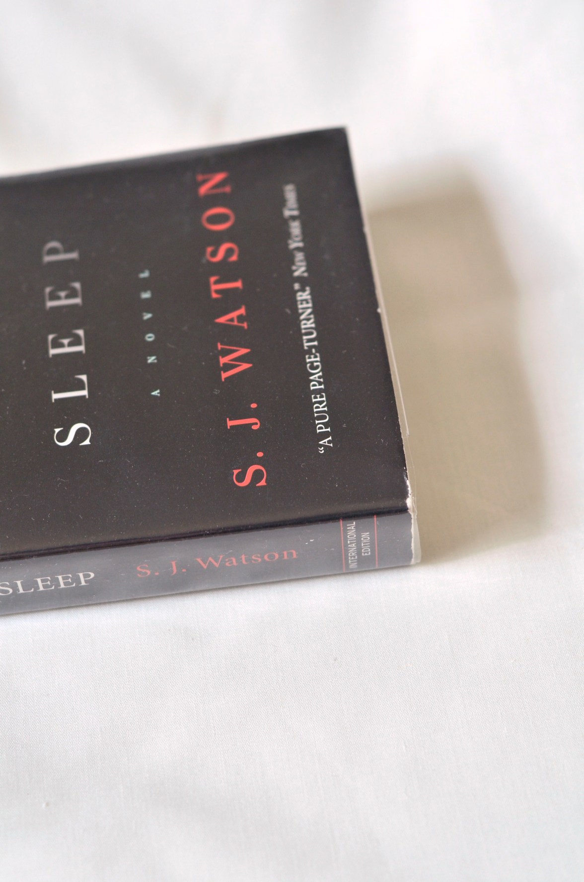 Before I Go To Sleep – S. J. Watson