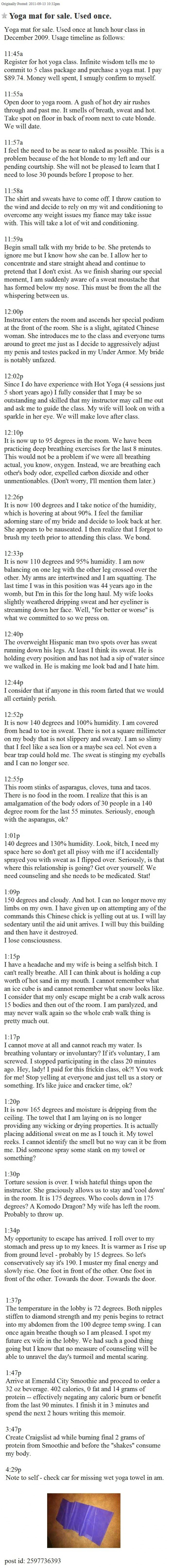 Epic Yoga Mat Craigslist